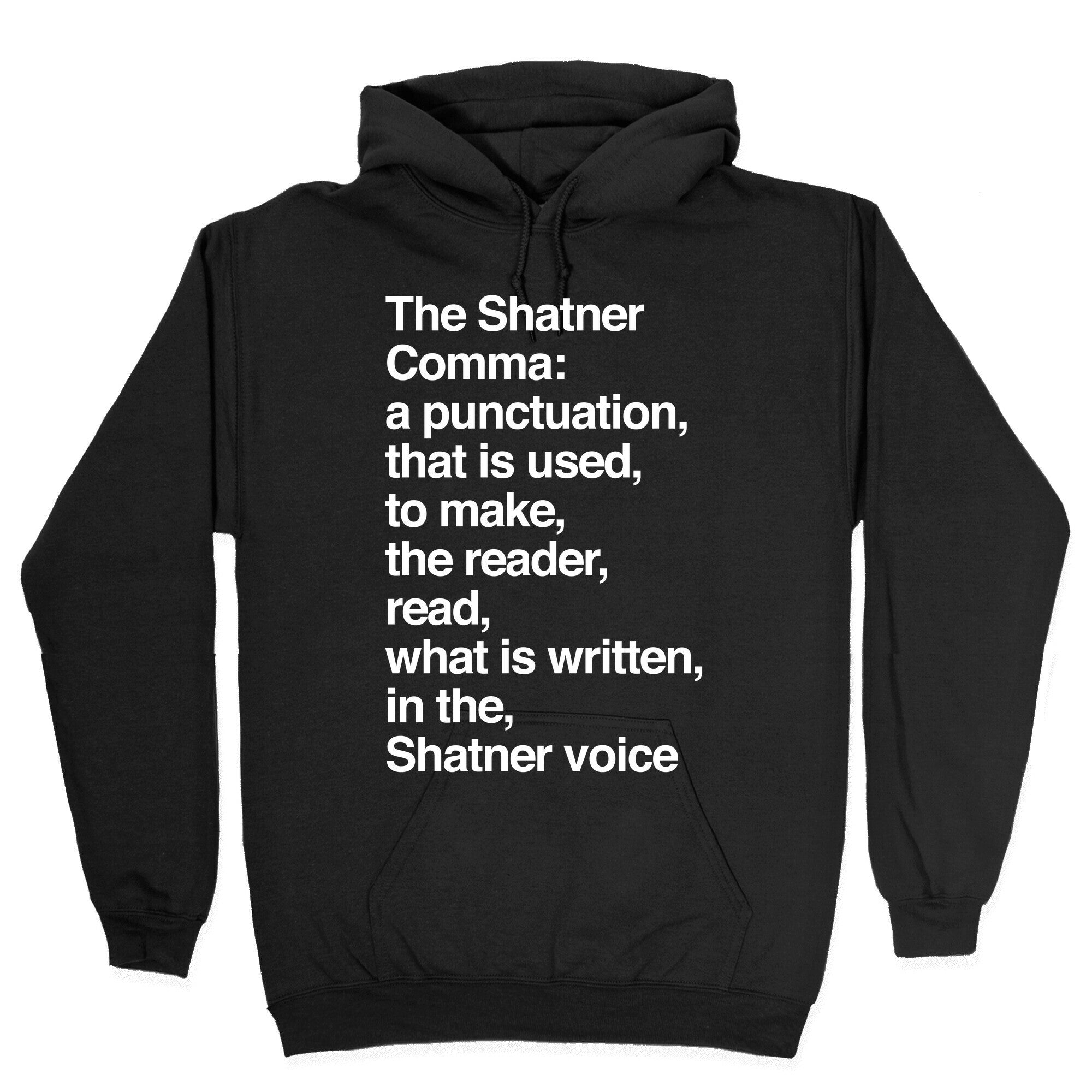 Shatner Comma Hoodie